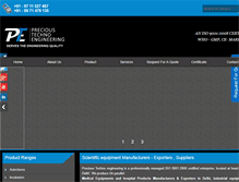 Tablet Screenshot of precioustechno.com